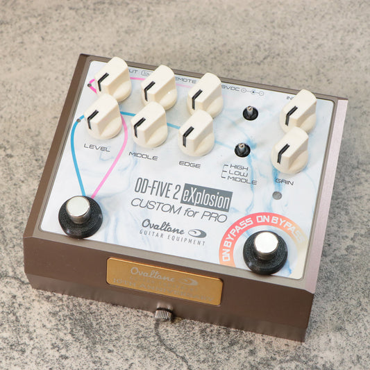 [SN 196] USED Ovaltone / OD-FIVE 2 eXplosion CUSTOM for PRO Overdrive [10]