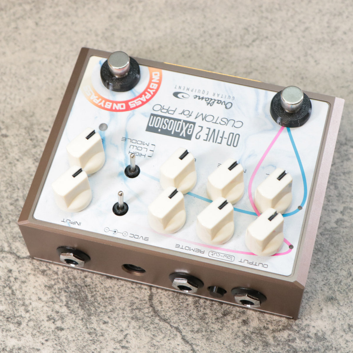 [SN 196] USED Ovaltone / OD-FIVE 2 eXplosion CUSTOM for PRO Overdrive [10]