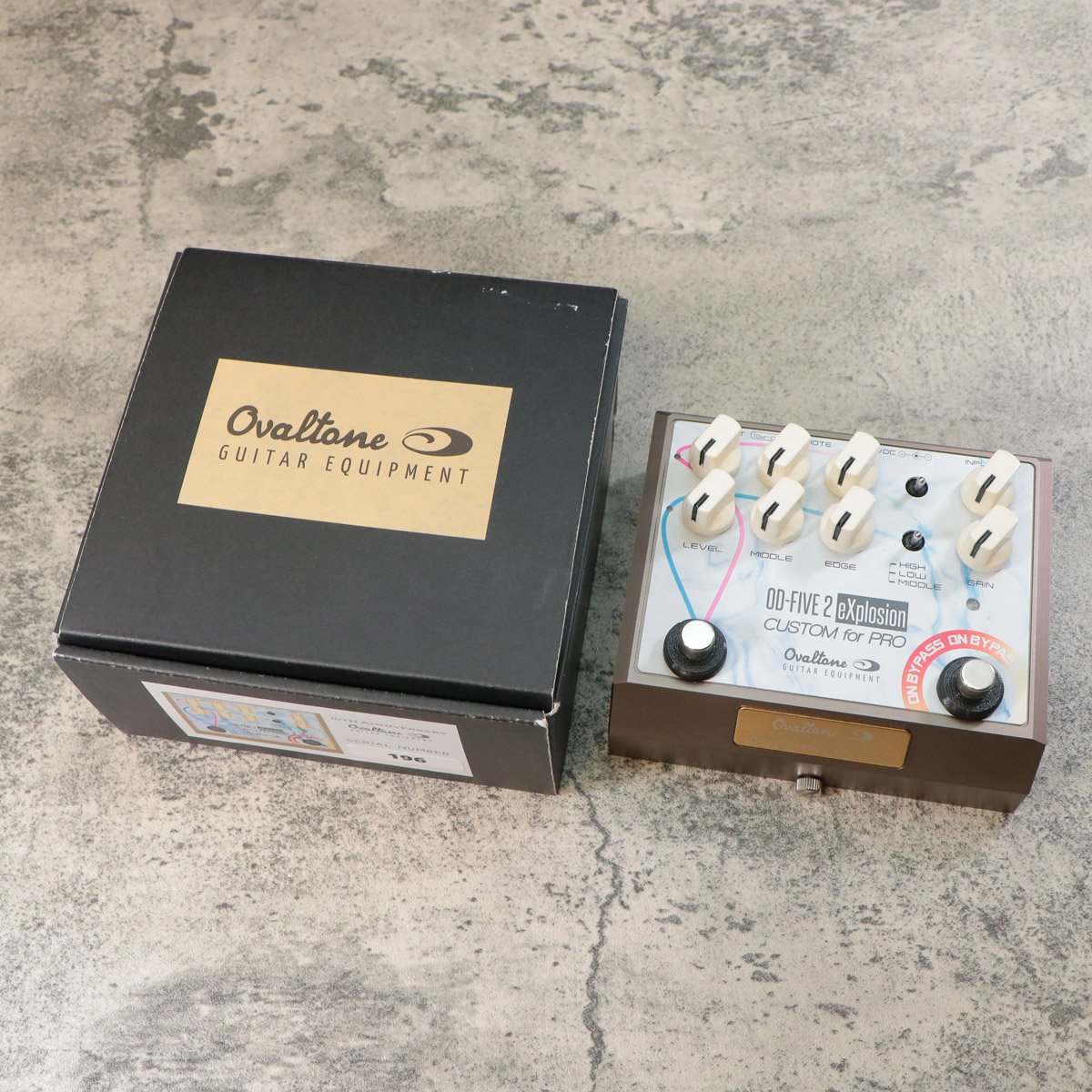 [SN 196] USED Ovaltone / OD-FIVE 2 eXplosion CUSTOM for PRO Overdrive [10]