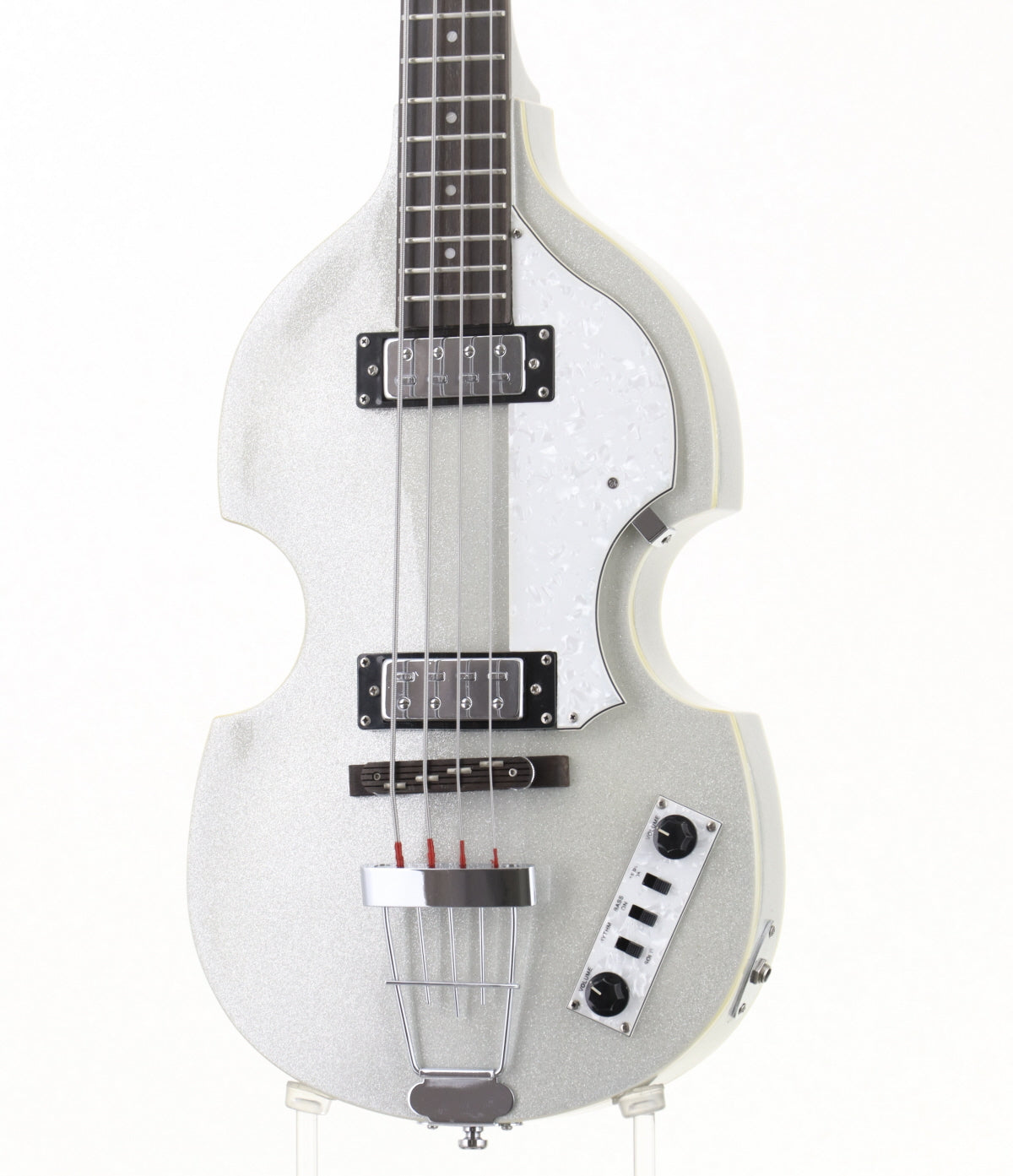 [SN H11002609] USED Hofner / Limited Ignition Bass Silver Metallic (SLV) [2.31kg] Hefner Electric Bass [08]