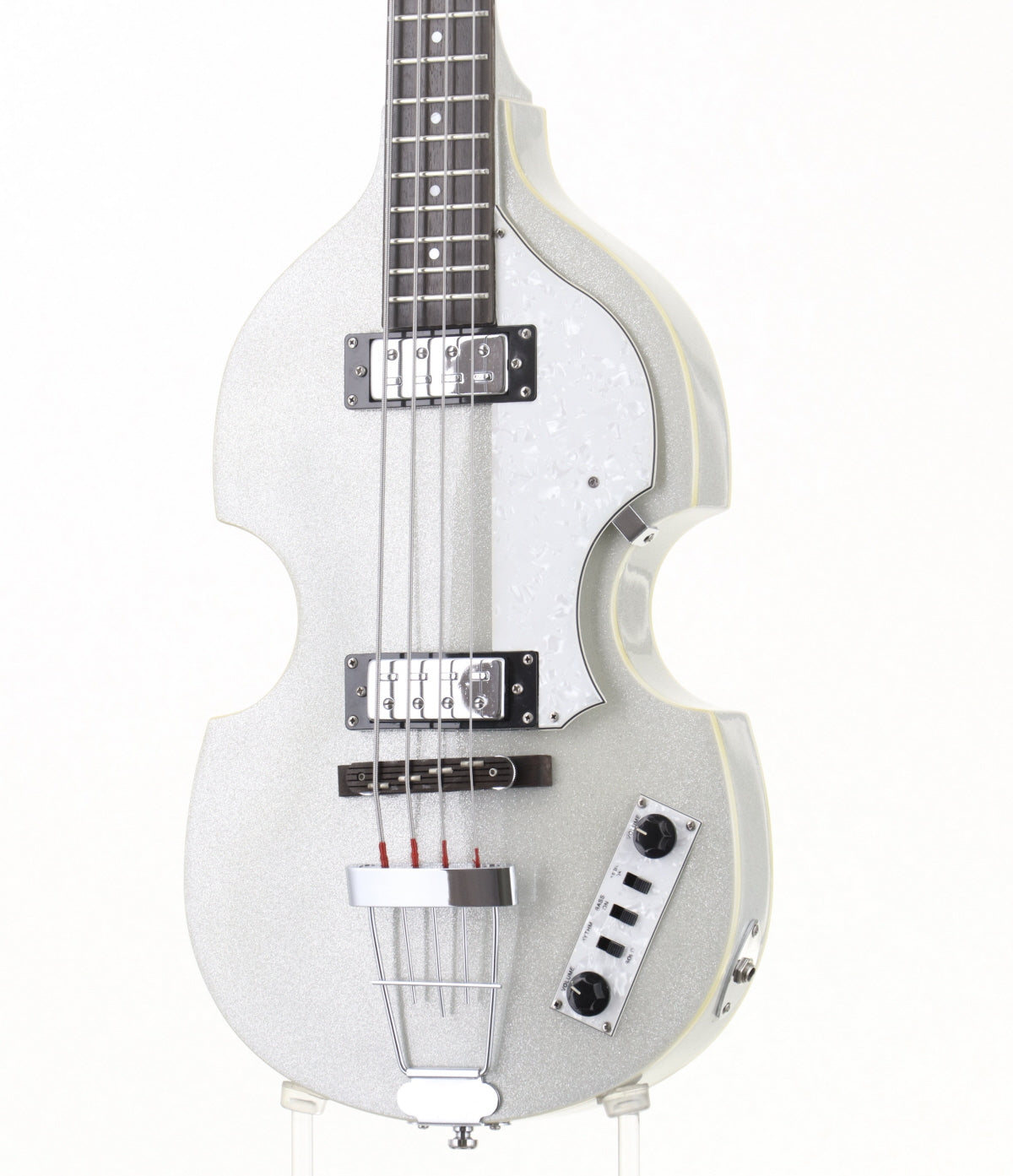 [SN H11002609] USED Hofner / Limited Ignition Bass Silver Metallic (SLV) [2.31kg] Hefner Electric Bass [08]