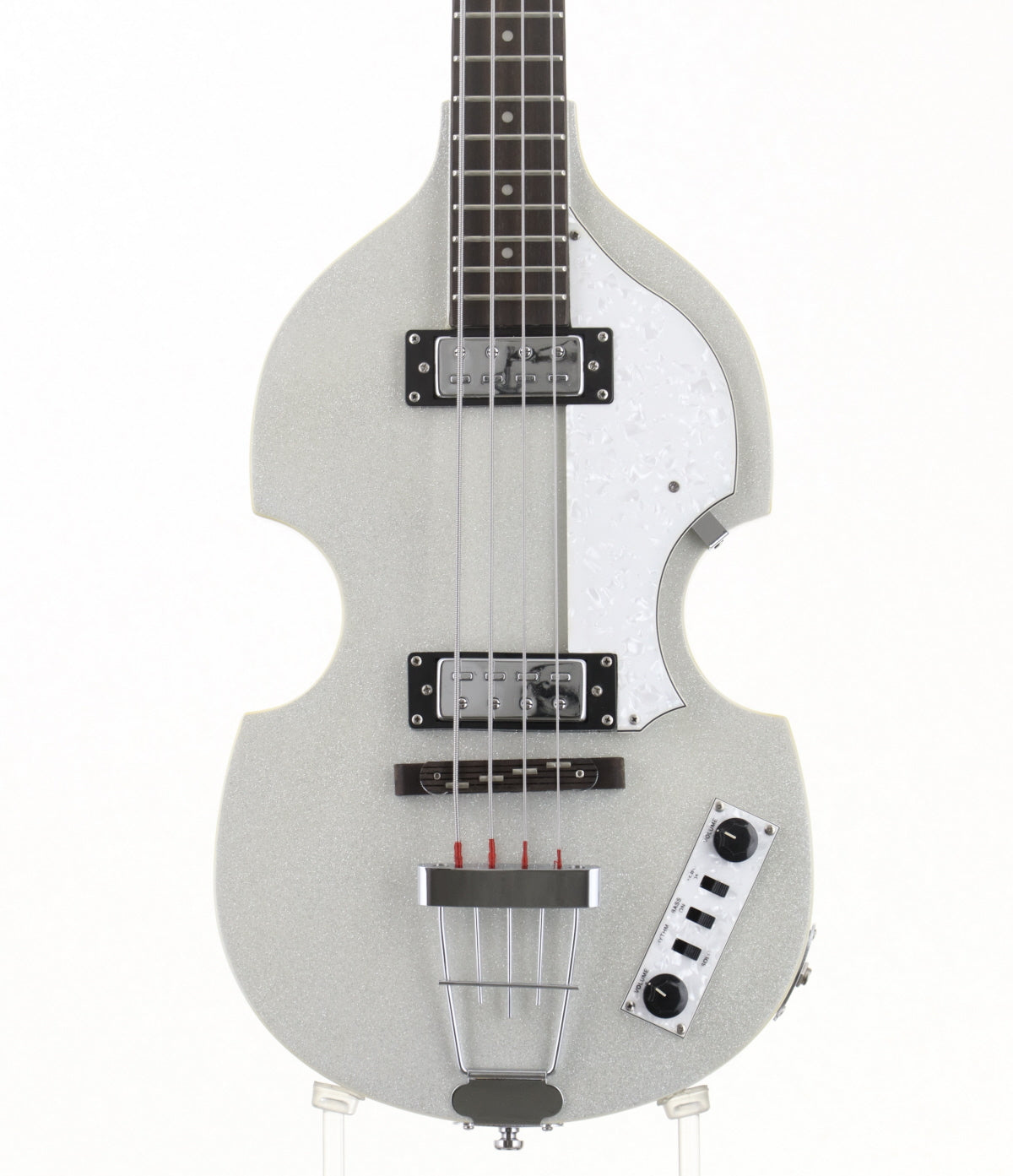 [SN H11002609] USED Hofner / Limited Ignition Bass Silver Metallic (SLV) [2.31kg] Hefner Electric Bass [08]