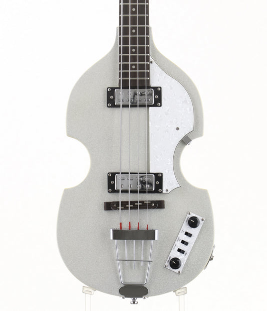 [SN H11002609] USED Hofner / Limited Ignition Bass Silver Metallic (SLV) [2.31kg] Hefner Electric Bass [08]