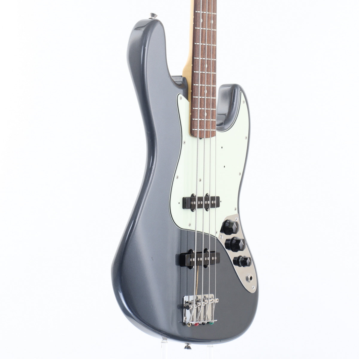 [SN JD20019806] USED Fender / Made in Japan Hybrid 60s Jazz Bass Charcoal Frost Metallic [11]