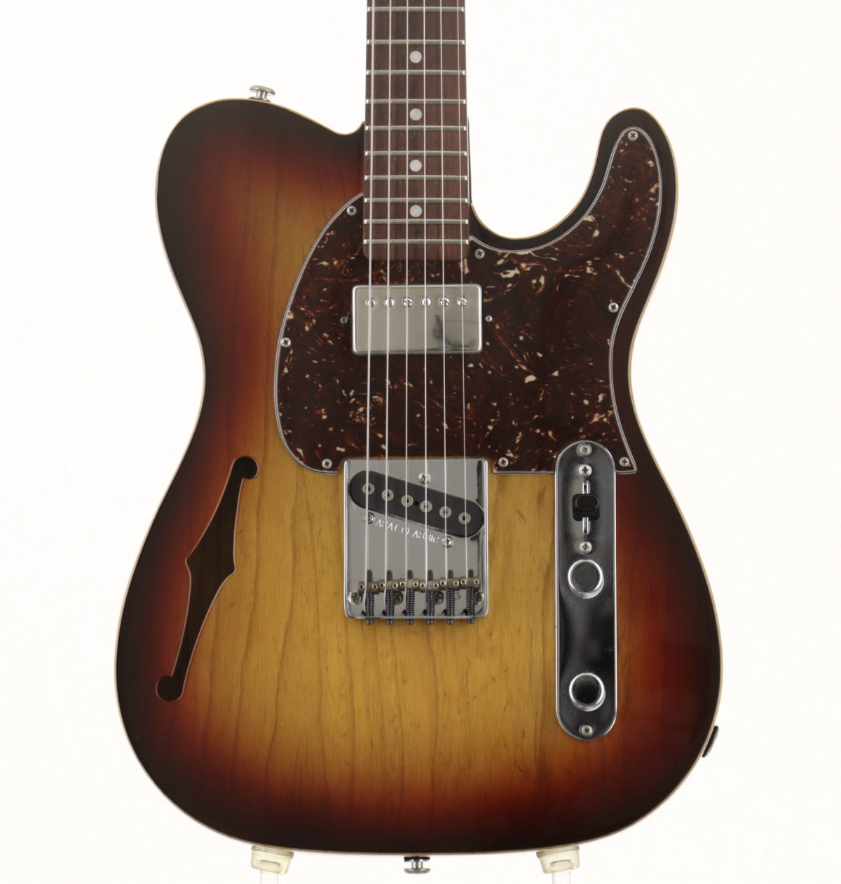 [SN CLF58342] USED G&amp;L / ASAT Classic Bluesboy Semi-Hollow 3-Tone Sunburst 2010 [09]
