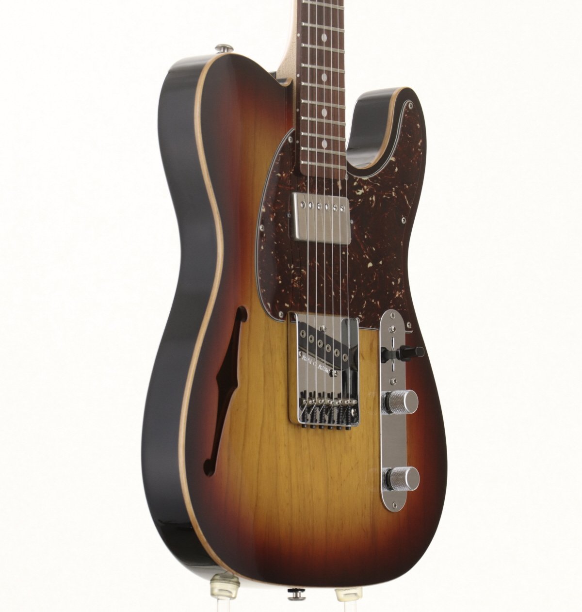[SN CLF58342] USED G&amp;L / ASAT Classic Bluesboy Semi-Hollow 3-Tone Sunburst 2010 [09]