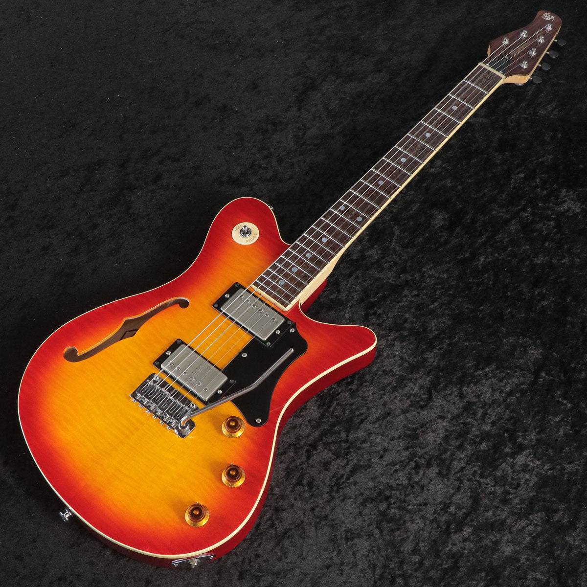 [SN PRT24005] USED OOPEGG / Trailbreaker Mark-2 Tremolo-Prototype Cherry Sunburst [03]