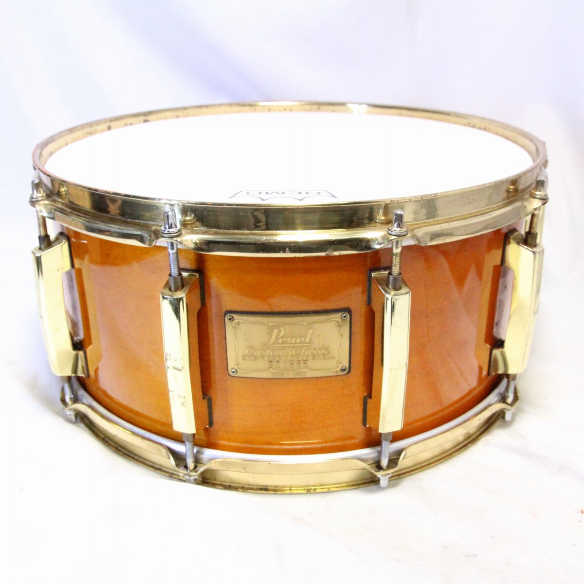 USED PEARL / CL5314D 14x6.5 OnePiece Maple Pearl Snare Drum [08]