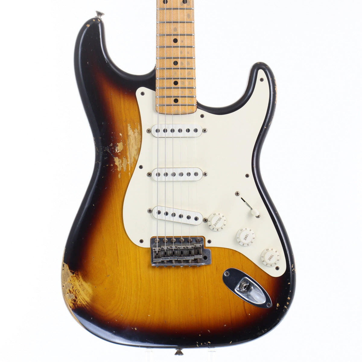 [SN R64356] USED Fender Custom Shop / Total Tone 1956 Stratocaster Relic 2-Color Sunburst [12]