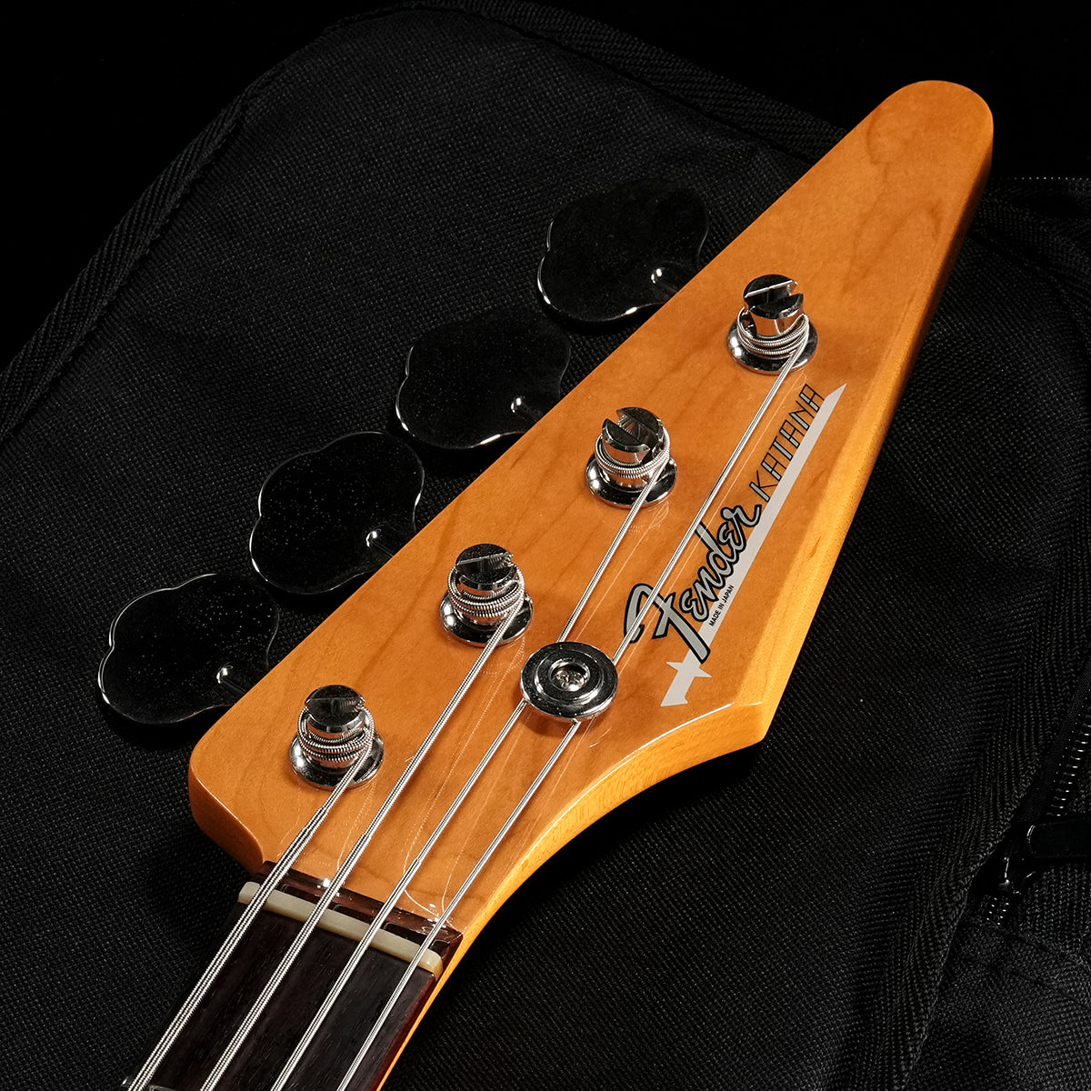 [SN JD21016199] USED Fender Made in Japan / Hama Okamoto Katana Bass Black [05]