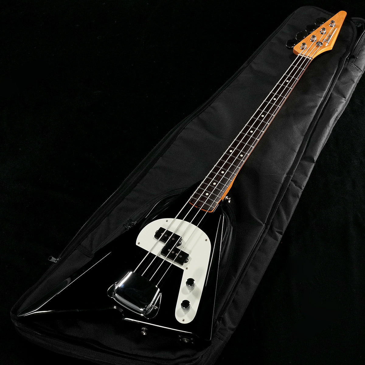 [SN JD21016199] USED Fender Made in Japan / Hama Okamoto Katana Bass Black [05]