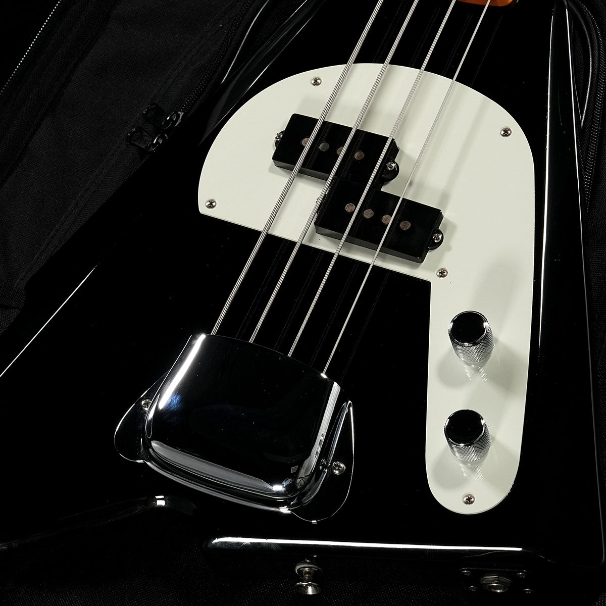 [SN JD21016199] USED Fender Made in Japan / Hama Okamoto Katana Bass Black [05]