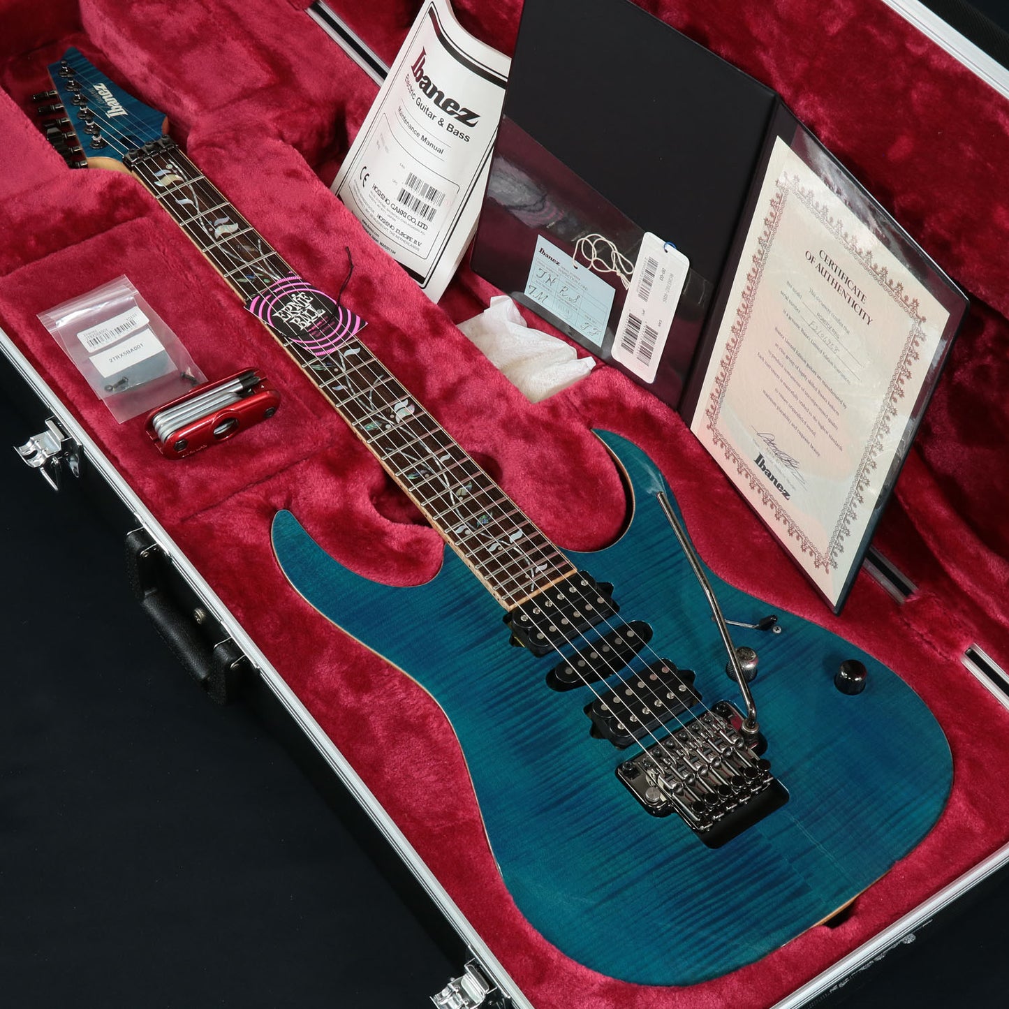 [SN F2106958] USED Ibanez / j.custom RG8570Z-RBS Royal Blue Sapphire [3.74kg / made in 2021] Ibanez J Custom [08]