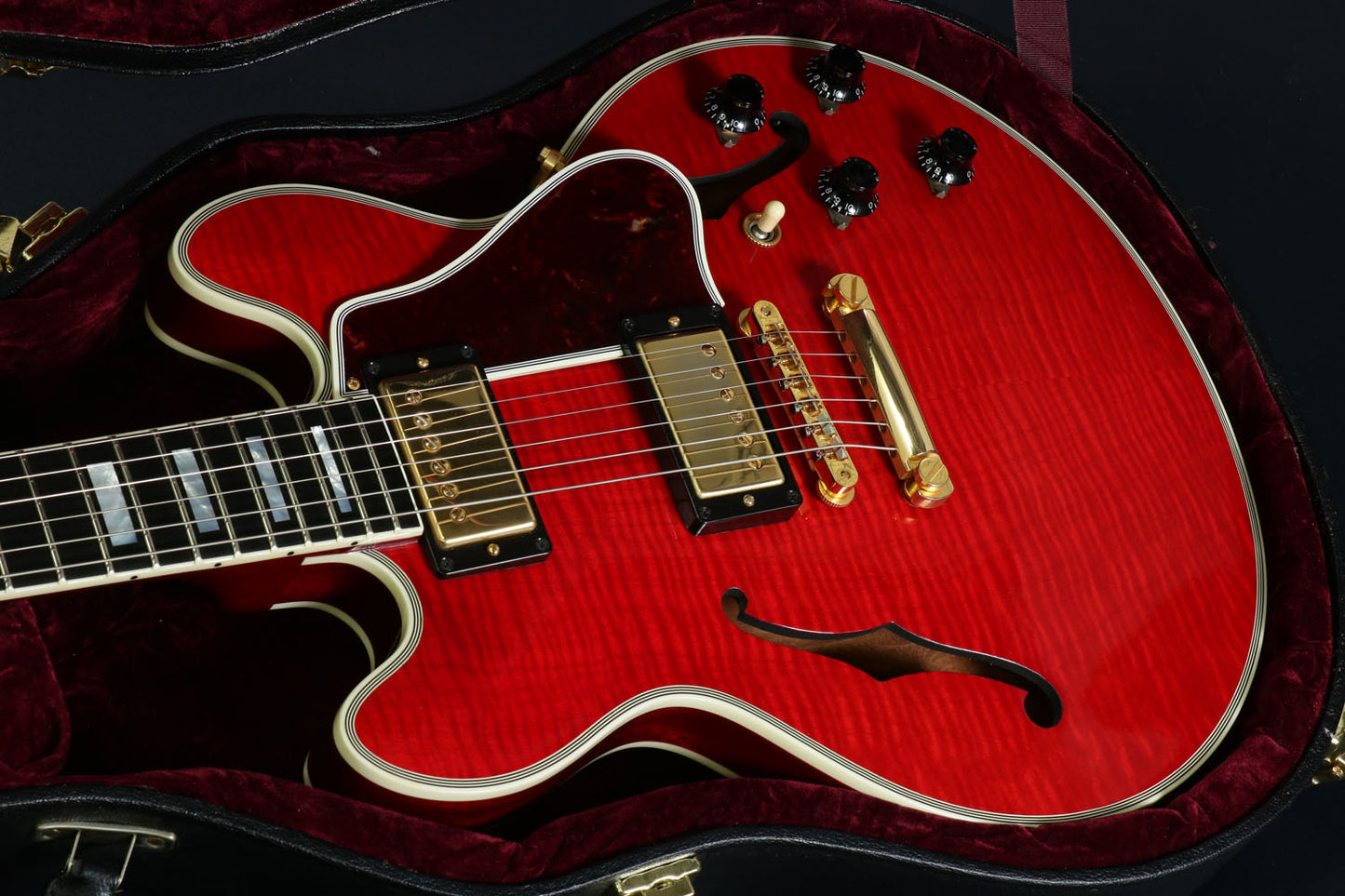 [SN CS770485] USED Gibson Custom Shop / CS-356 Faded Cherry Figured Top [3.21kg / 2017] Gibson Custom [08]