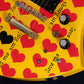 USED FERNANDES/BURNY / MG-145S Heart Yellow hide Model [3.75kg] FERNANDES/BURNY Yellow Heart Hide [08]