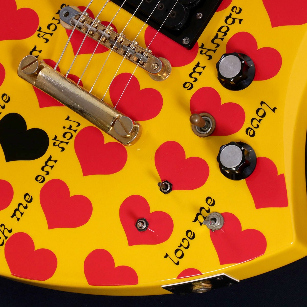 USED FERNANDES/BURNY / MG-145S Heart Yellow hide Model [3.75kg] FERNANDES/BURNY Yellow Heart Hide [08]