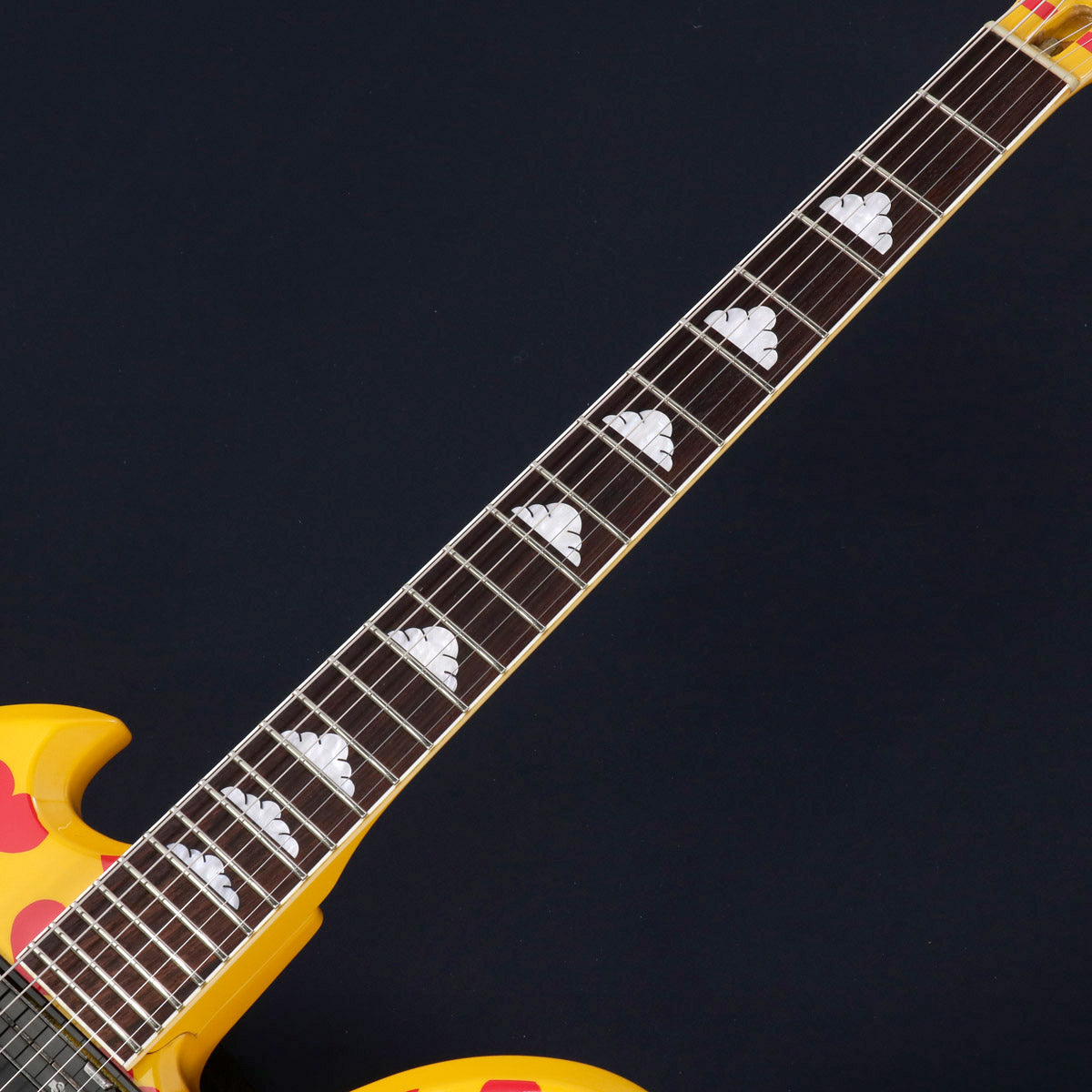 USED FERNANDES/BURNY / MG-145S Heart Yellow hide Model [3.75kg] FERNANDES/BURNY Yellow Heart Hide [08]