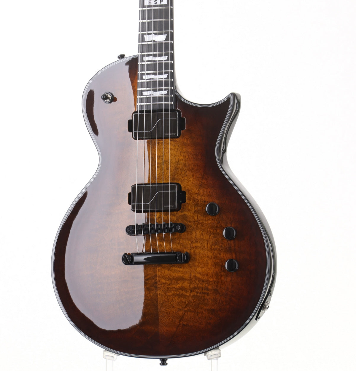[SN ES8770253] USED E-II / EC QM FL Tiger Eye Sunburst [06]
