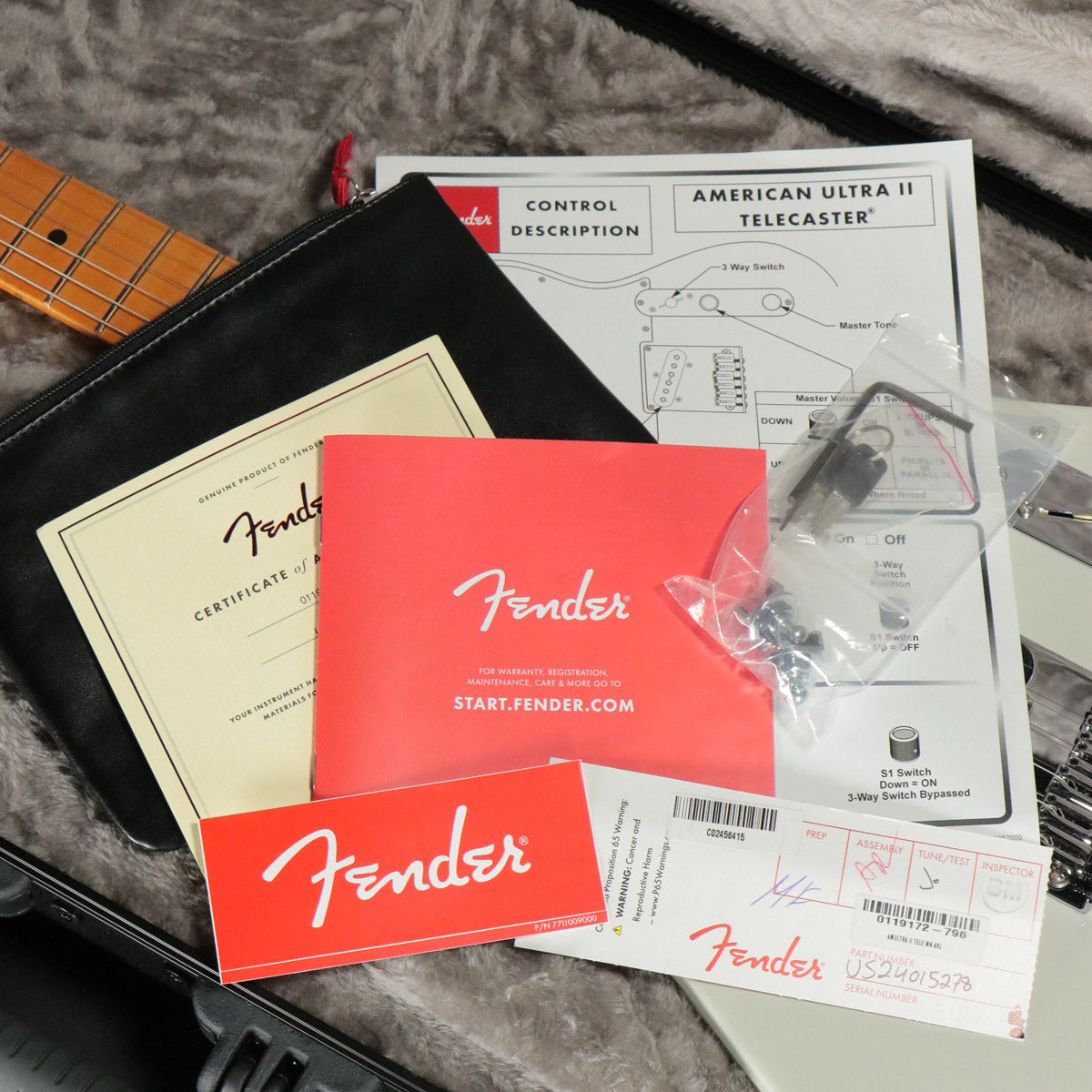 [SN US24015278] USED Fender / American Ultra II Telecaster Avalanche [10]