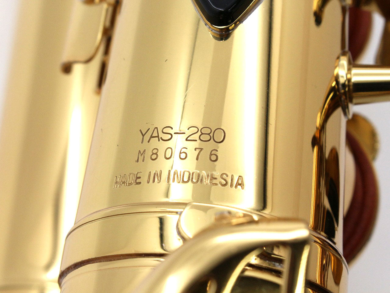 [SN M80676] USED YAMAHA / Alto saxophone YAS-280 current model, all tampos replaced [20]