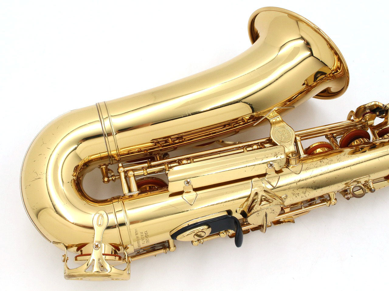 [SN M80676] USED YAMAHA / Alto saxophone YAS-280 current model, all tampos replaced [20]