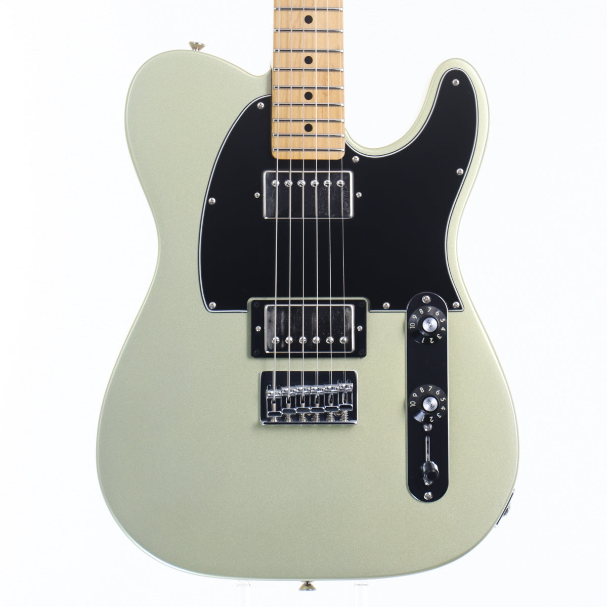 [SN MX12246418] USED Fender Mexico / Blacktop Telecaster HH Maple Fingerboard Silver [11]