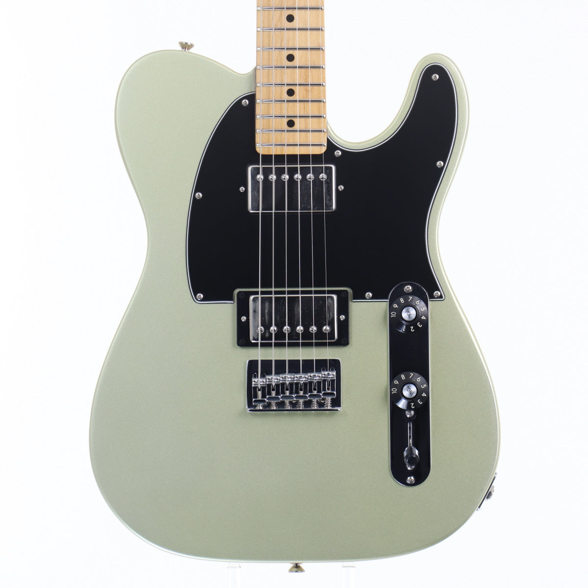 [SN MX12246418] USED Fender Mexico / Blacktop Telecaster HH Maple Fingerboard Silver [11]