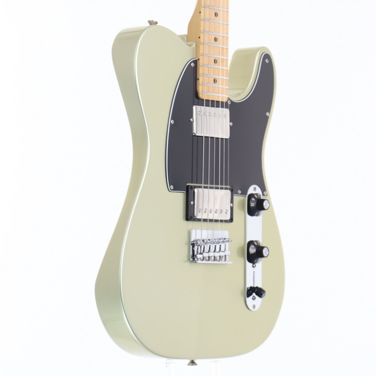 [SN MX12246418] USED Fender Mexico / Blacktop Telecaster HH Maple Fingerboard Silver [11]