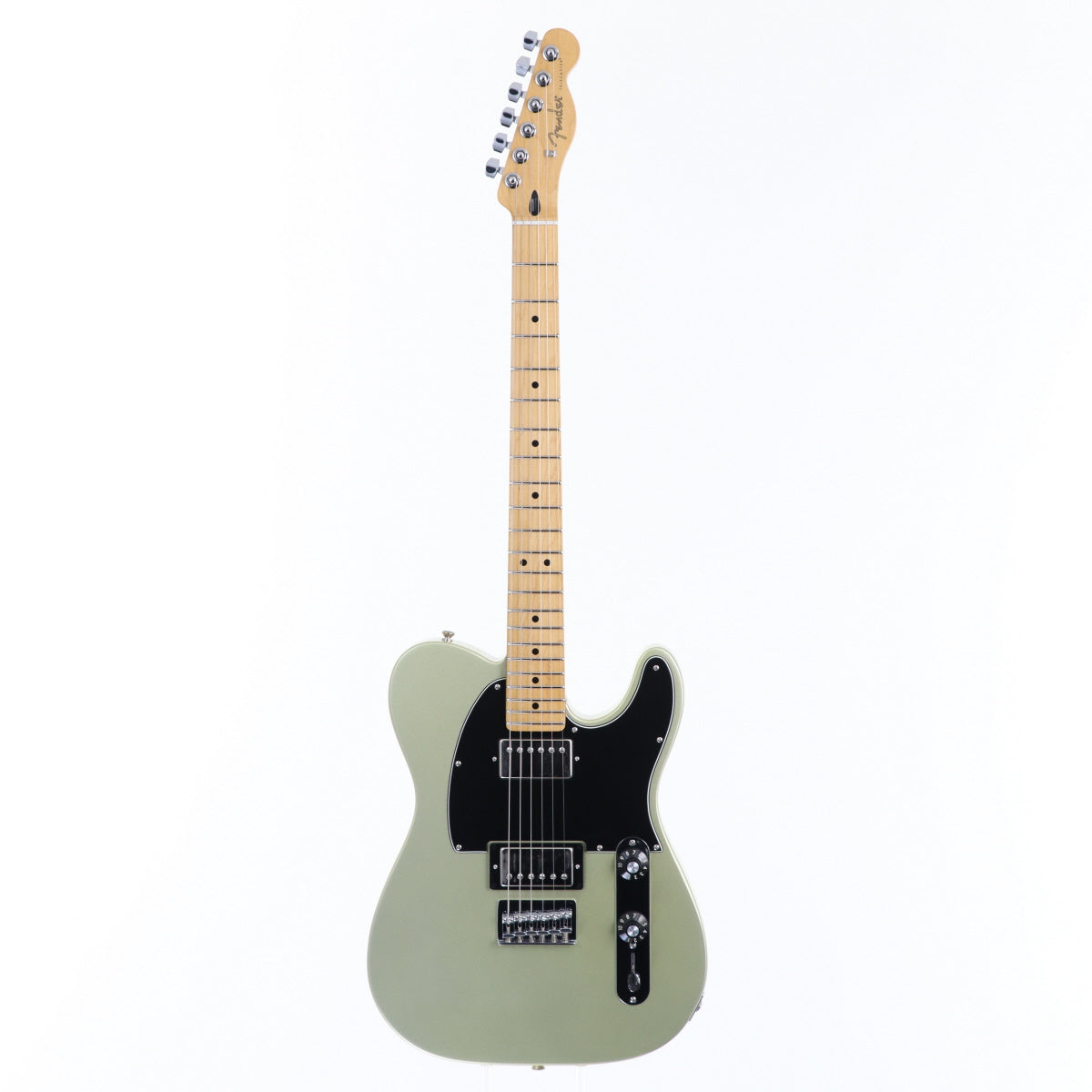 [SN MX12246418] USED Fender Mexico / Blacktop Telecaster HH Maple Fingerboard Silver [11]