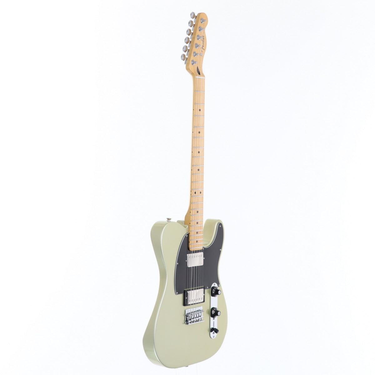 [SN MX12246418] USED Fender Mexico / Blacktop Telecaster HH Maple Fingerboard Silver [11]