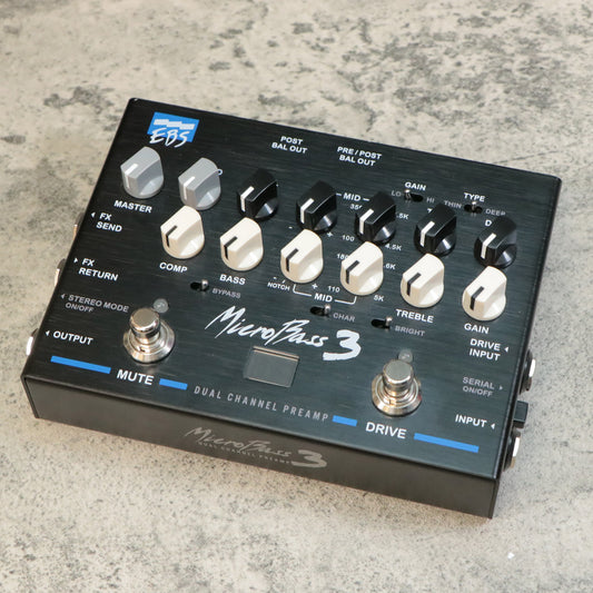 USED EBS / MicroBass 3 Preamp DI for bass [10]