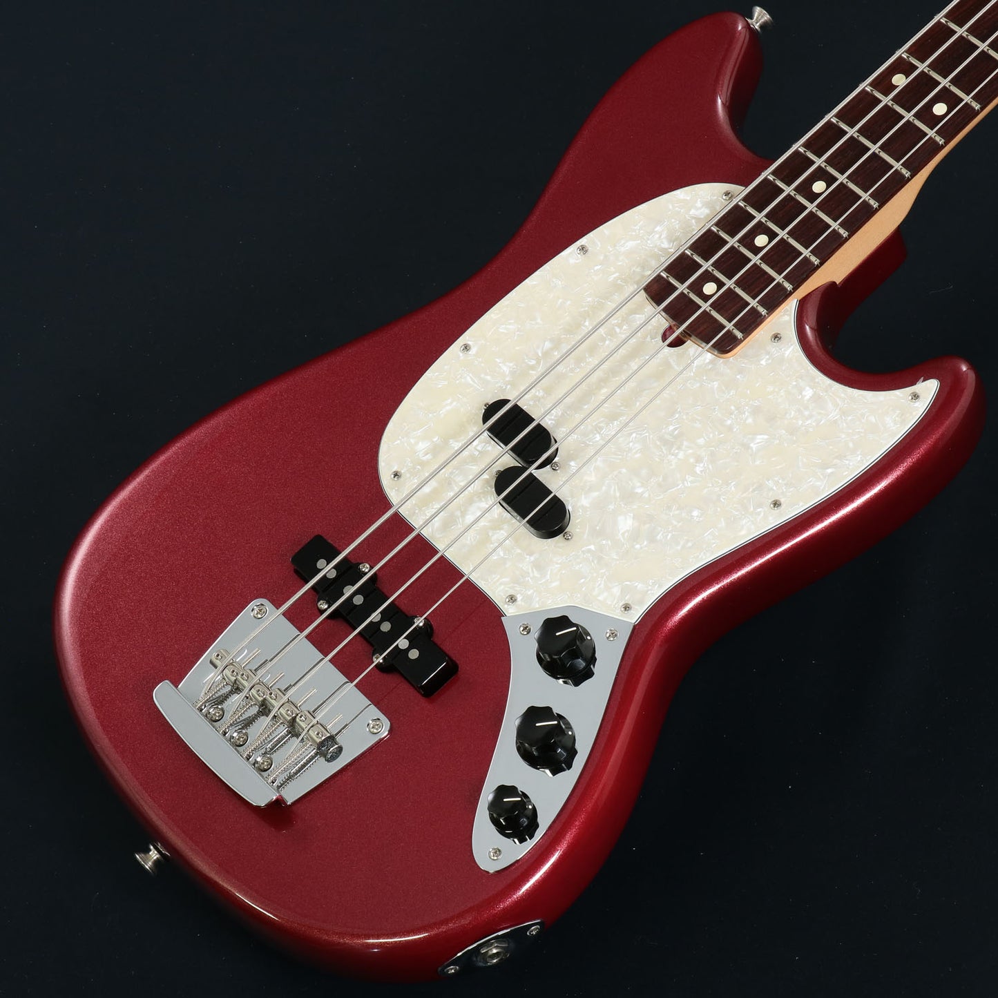 [SN US23060176] USED FENDER USA / American Performer Mustang Bass Aubergine [3.79kg] [08]