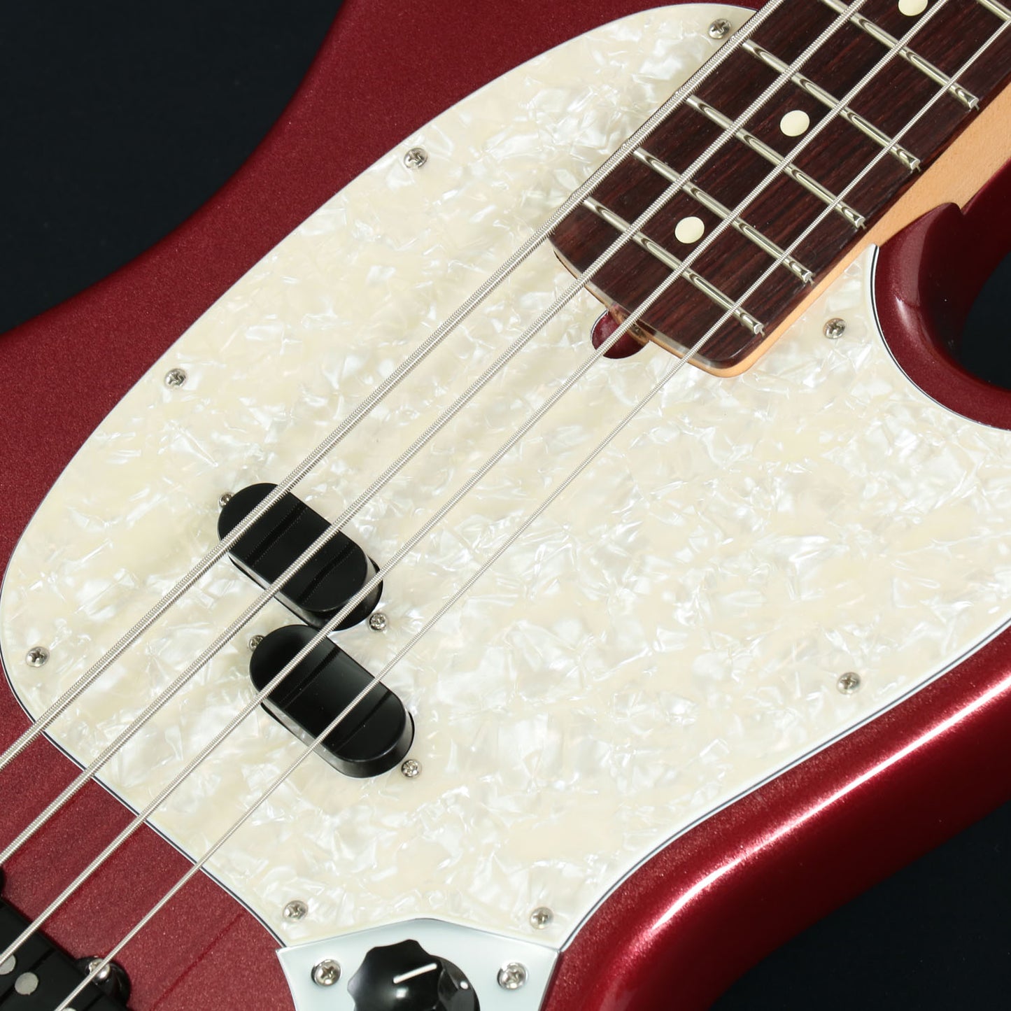 [SN US23060176] USED FENDER USA / American Performer Mustang Bass Aubergine [3.79kg] [08]