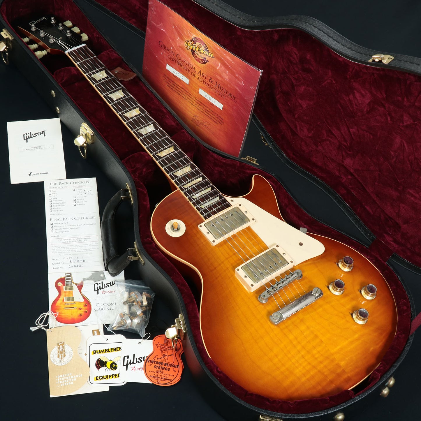 [SN 0 6430] USED Gibson Custom Shop / Historic Collection 1960 Les Paul Standard Reissue VOS [3.81kg / made in 2006 [08]