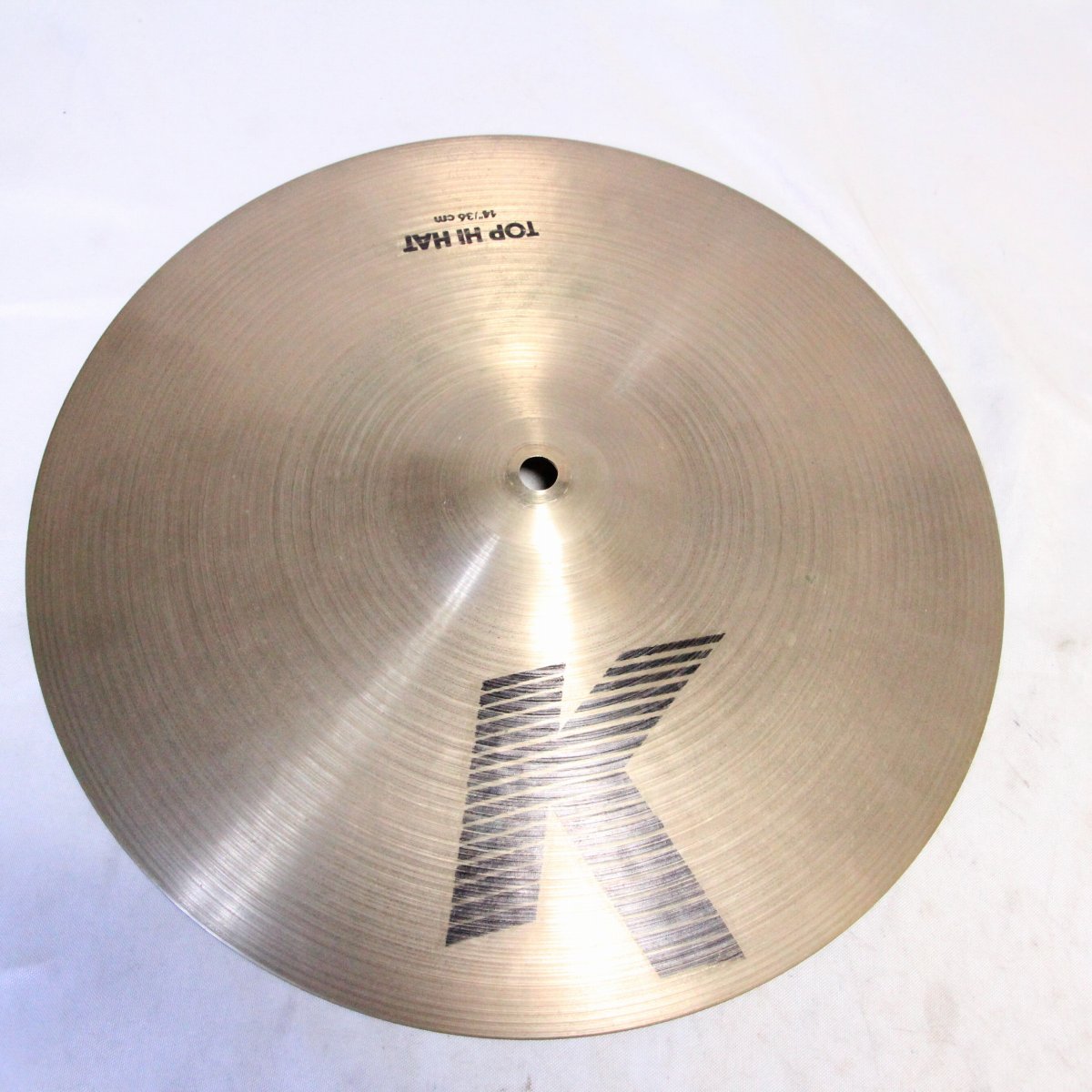 USED ZILDJIAN / K.ZILDJIAN top+ Hybrid Bottom 14" HiHat 1102/1348g [08]