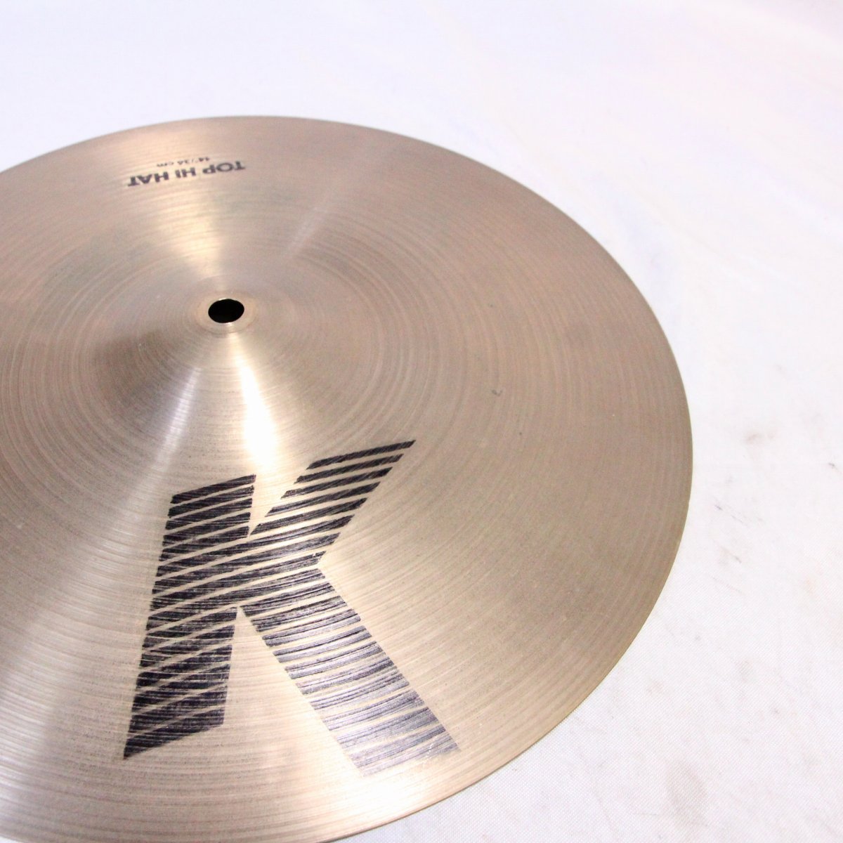 USED ZILDJIAN / K.ZILDJIAN top+ Hybrid Bottom 14" HiHat 1102/1348g [08]