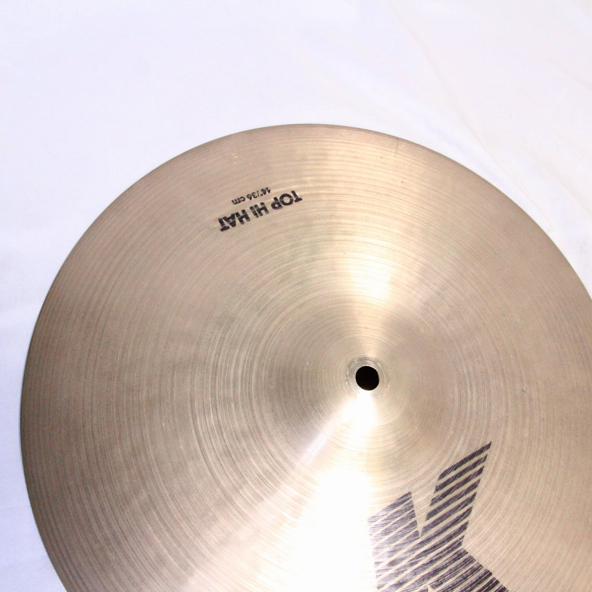 USED ZILDJIAN / K.ZILDJIAN top+ Hybrid Bottom 14" HiHat 1102/1348g [08]