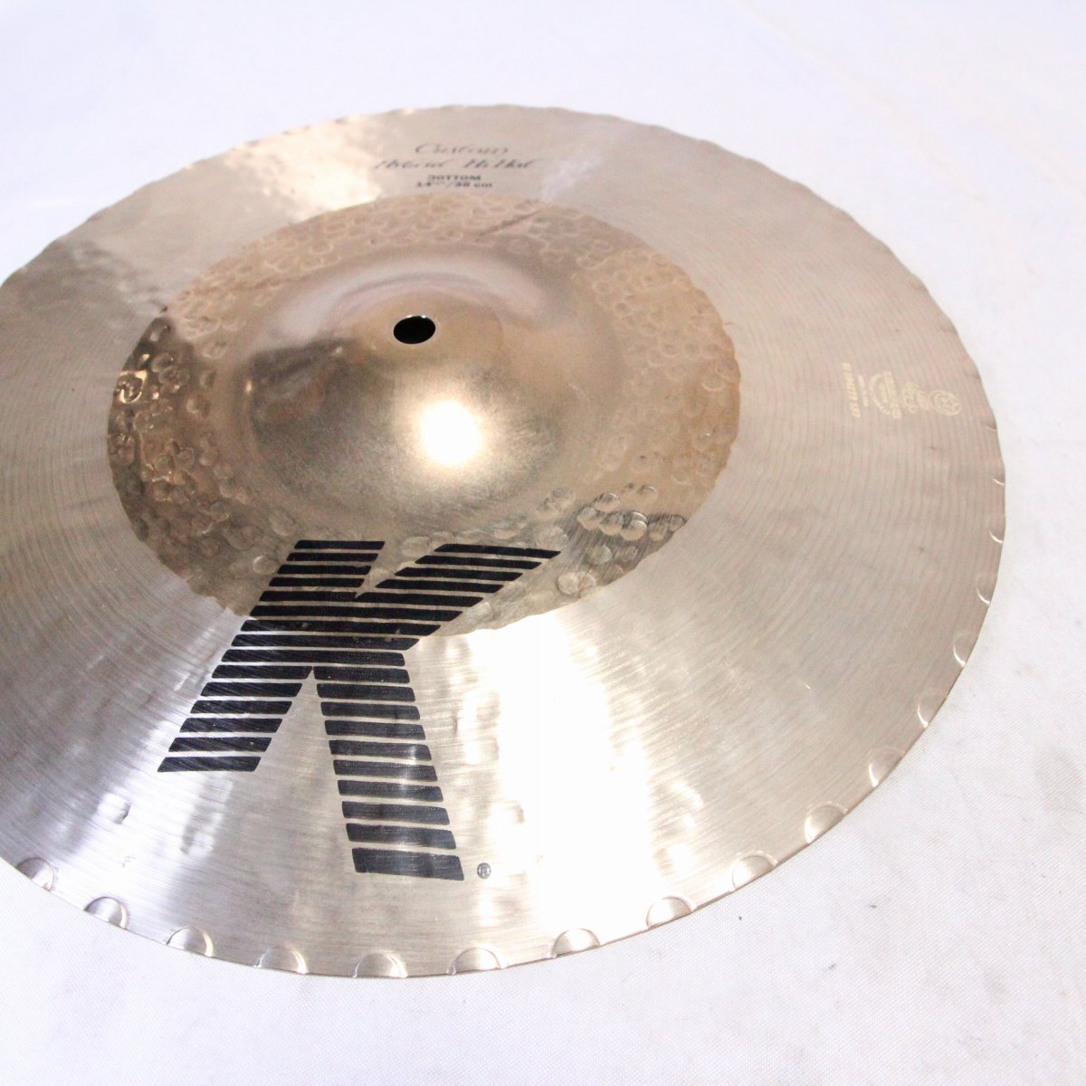USED ZILDJIAN / K.ZILDJIAN top+ Hybrid Bottom 14" HiHat 1102/1348g [08]