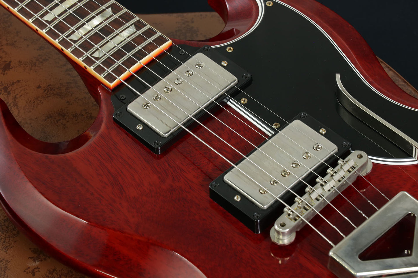 [SN 102141] USED Gibson Custom / 60th 1961 Les Paul SG Standard With Sideways Vibrola Cherry Red [3.52kg/2021 [08]