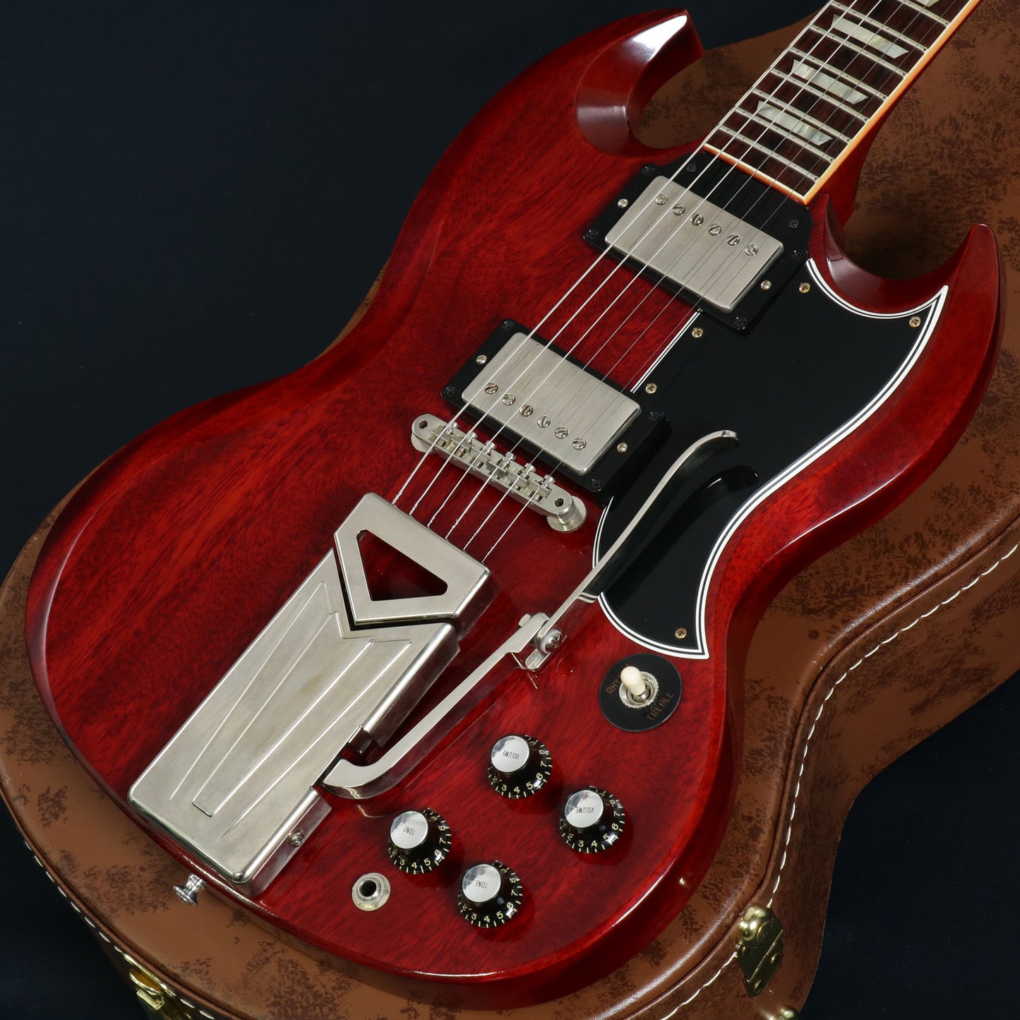 [SN 102141] USED Gibson Custom / 60th 1961 Les Paul SG Standard With Sideways Vibrola Cherry Red [3.52kg/2021 [08]