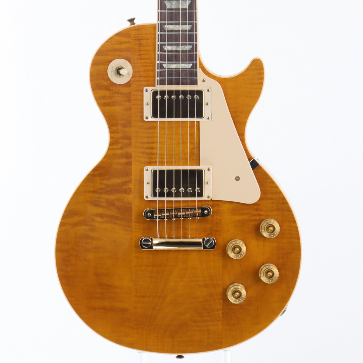 [SN 92952566] USED Gibson USA Gibson / Les Paul Standard 3-Piece Flamed Maple Top Gold Hardware Amber [20]