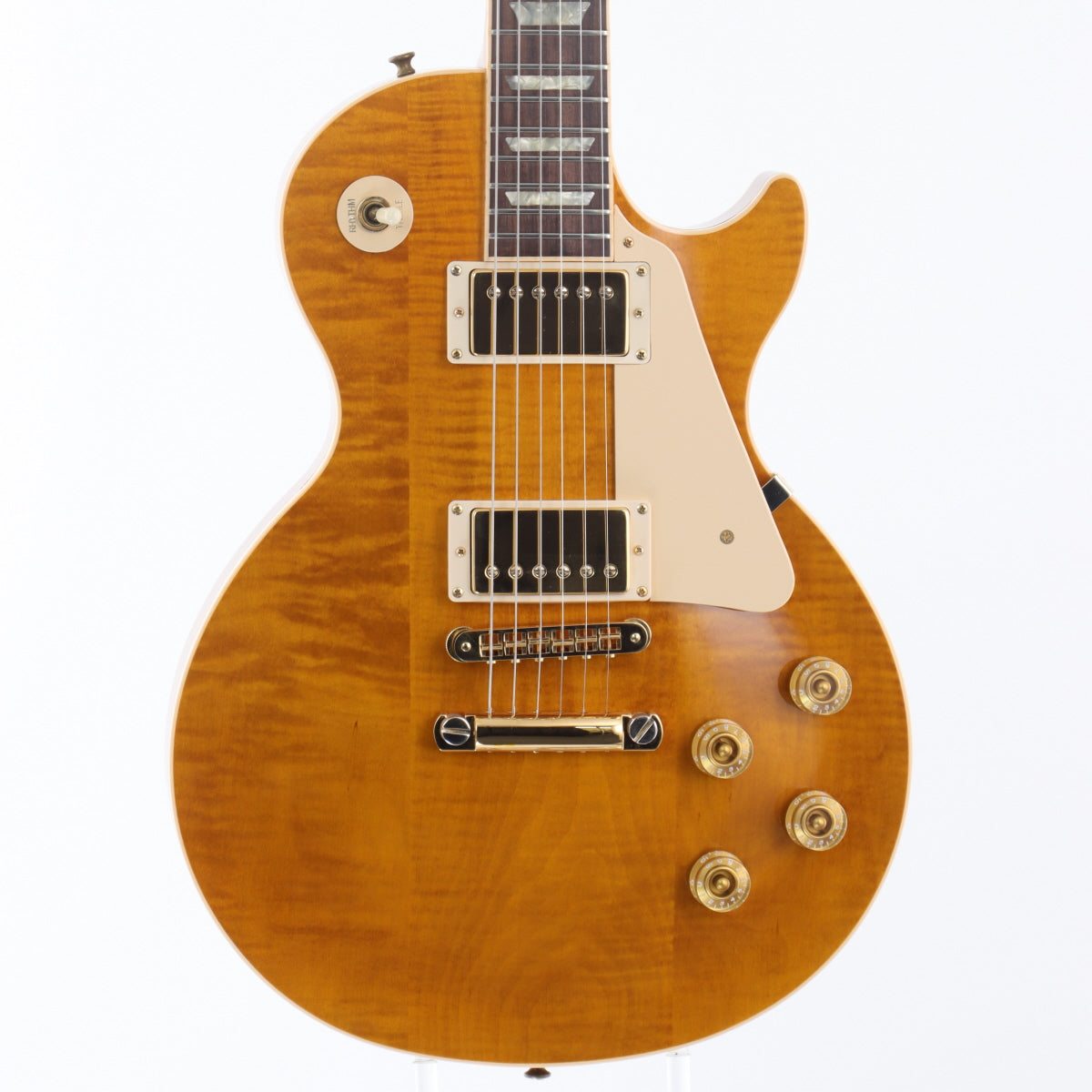 [SN 92952566] USED Gibson USA Gibson / Les Paul Standard 3-Piece Flamed Maple Top Gold Hardware Amber [20]