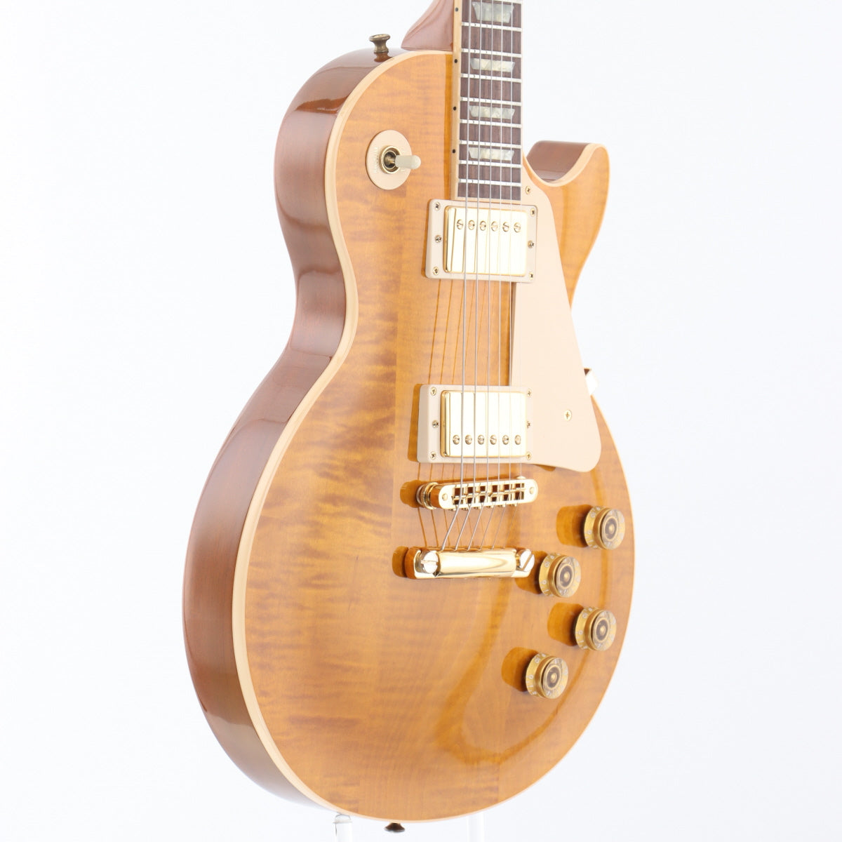 [SN 92952566] USED Gibson USA Gibson / Les Paul Standard 3-Piece Flamed Maple Top Gold Hardware Amber [20]