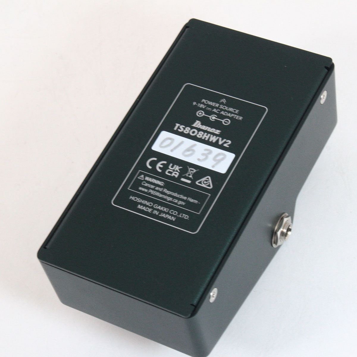 [SN 01639] USED IBANEZ / TS808HWV2 / Hand-Wired Tubescreamer [05]