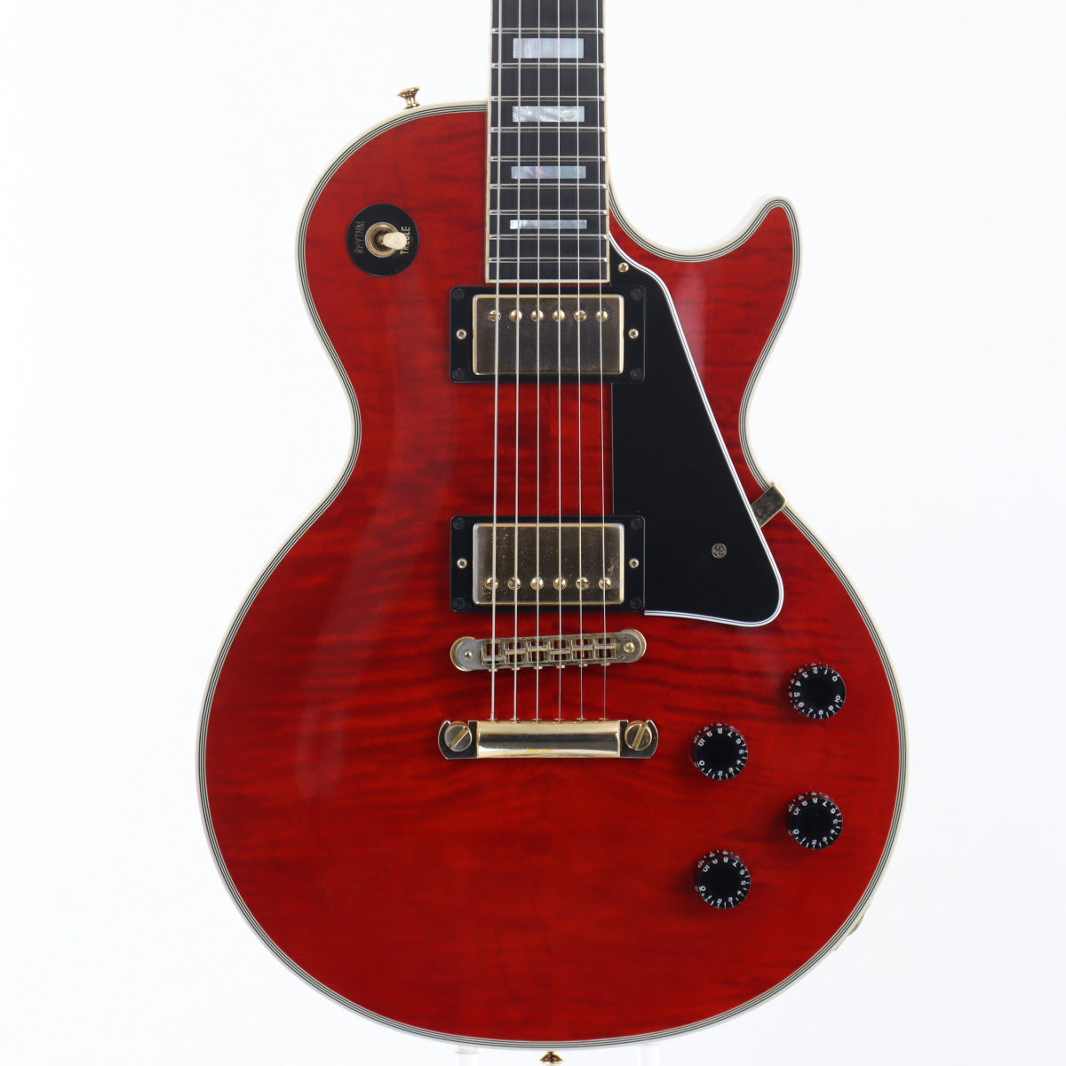 [SN CS 102059] USED Gibson Custom Shop / Les Paul Custom Figured Top Trans Red [20]