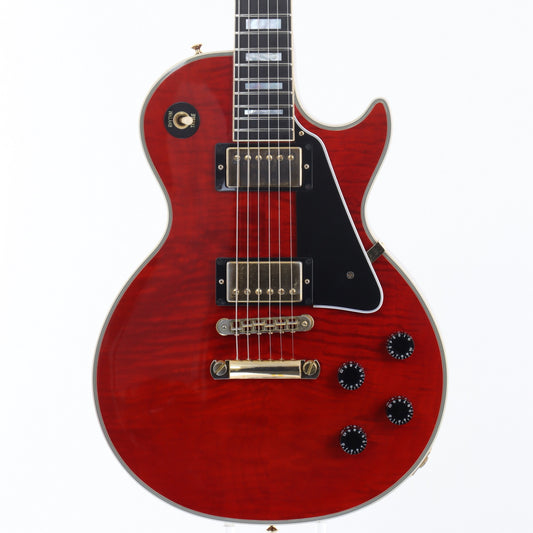 [SN CS 102059] USED Gibson Custom Shop / Les Paul Custom Figured Top Trans Red [20]
