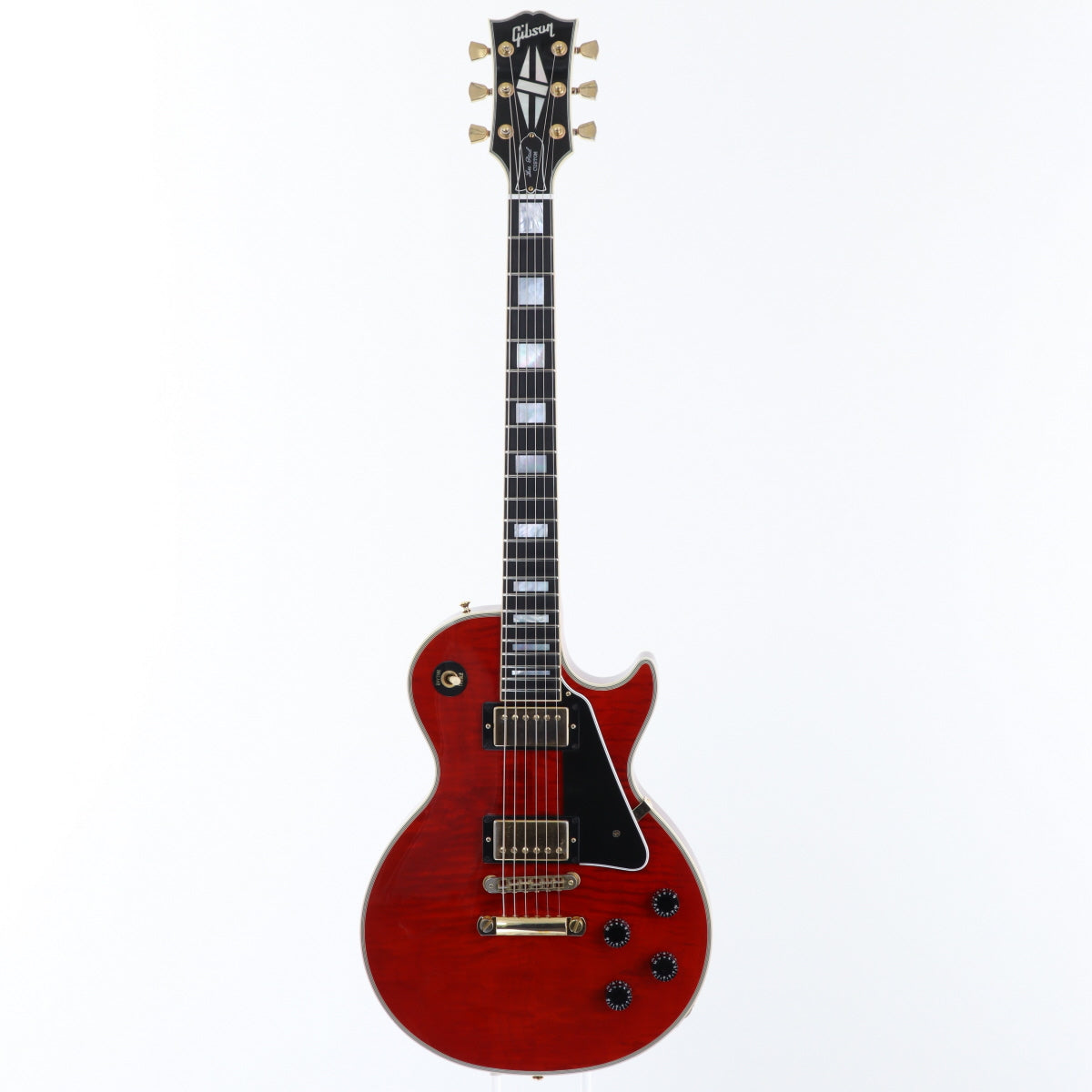 [SN CS 102059] USED Gibson Custom Shop / Les Paul Custom Figured Top Trans Red [20]