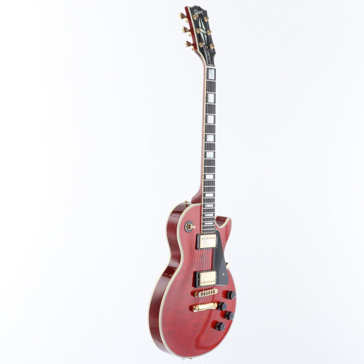 [SN CS 102059] USED Gibson Custom Shop / Les Paul Custom Figured Top Trans Red [20]