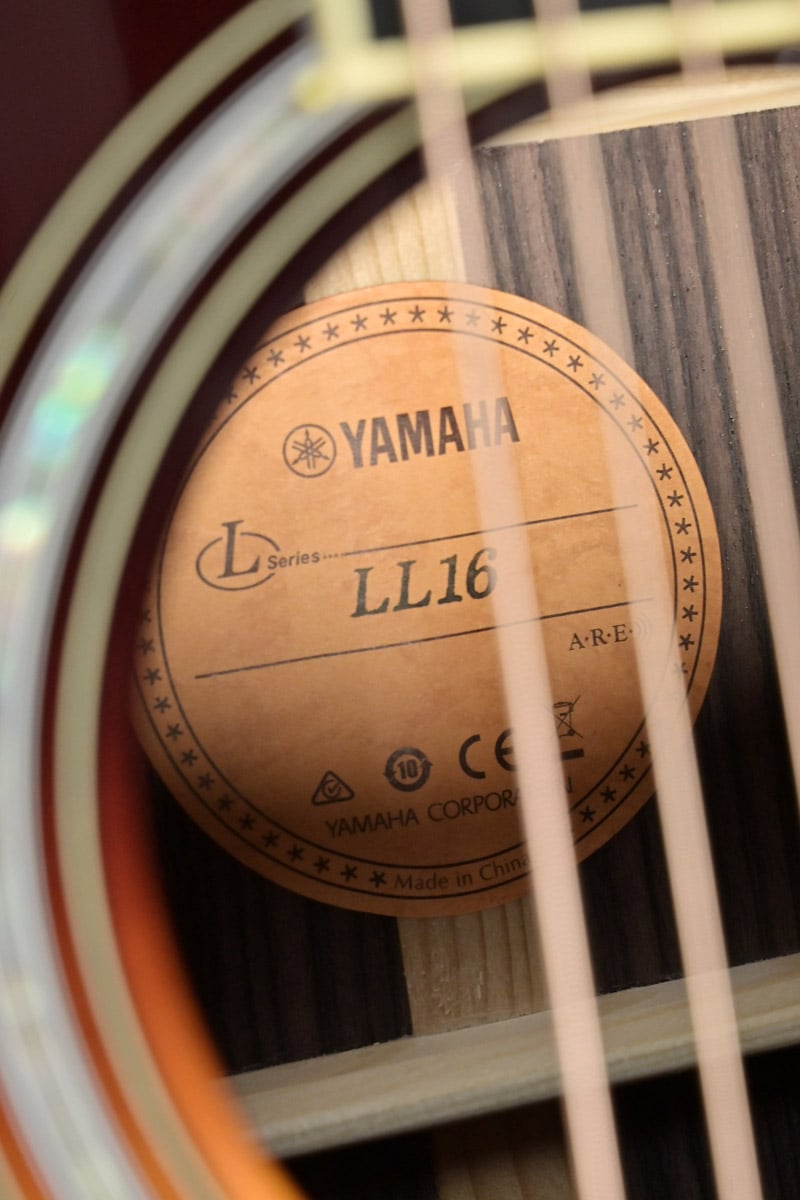 [SN IKY010562] USED YAMAHA / LL16 ARE Sunburst [10]