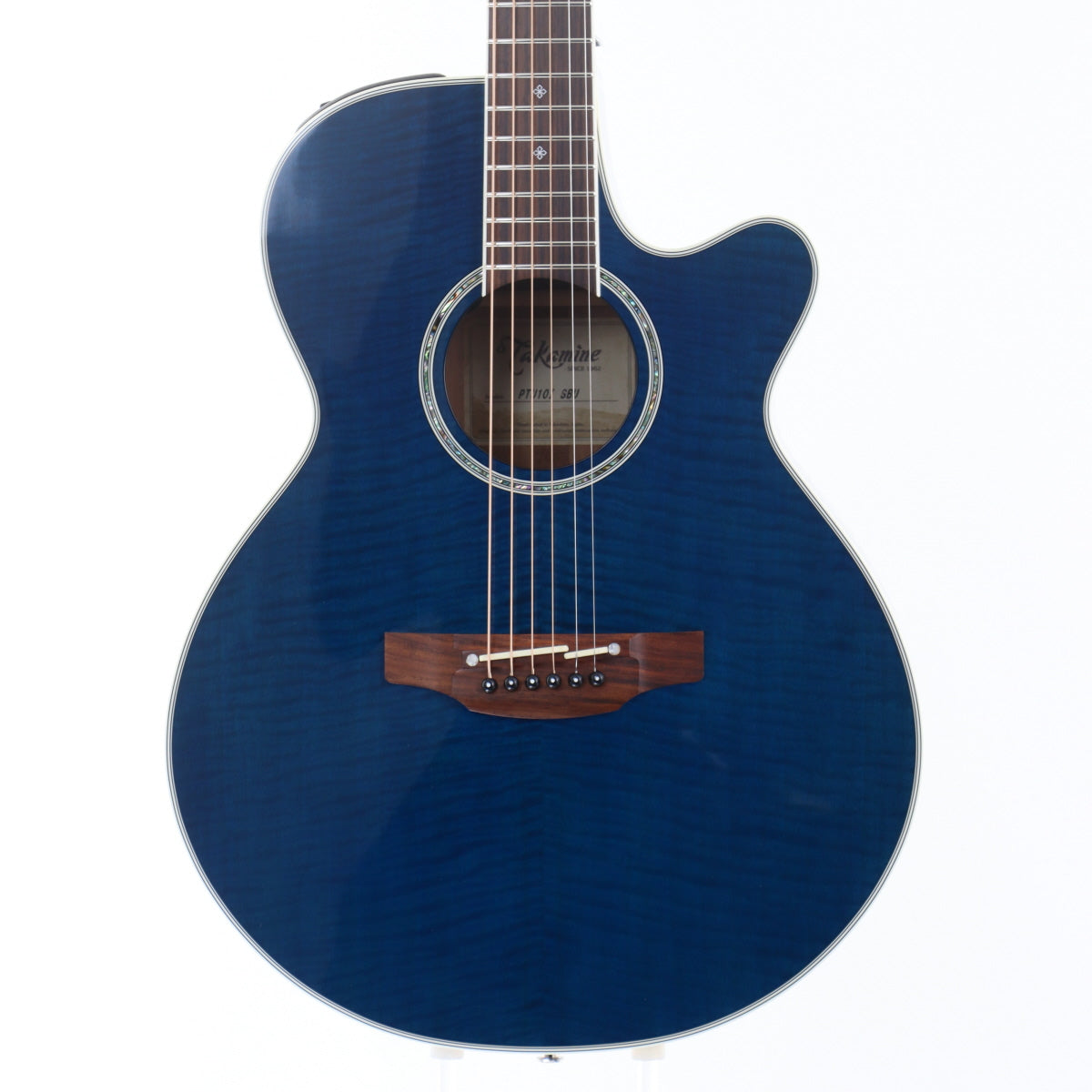 [SN 54110039] USED Takamine / PTU10I Ishibashi Order Model See-through Blue [11]